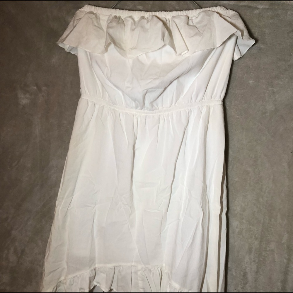 High-low Strapless dress
